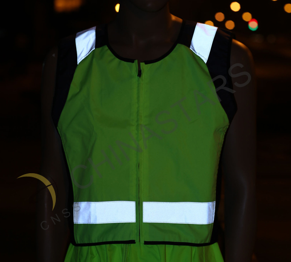 Reflective tape ensures your safety in foggy days